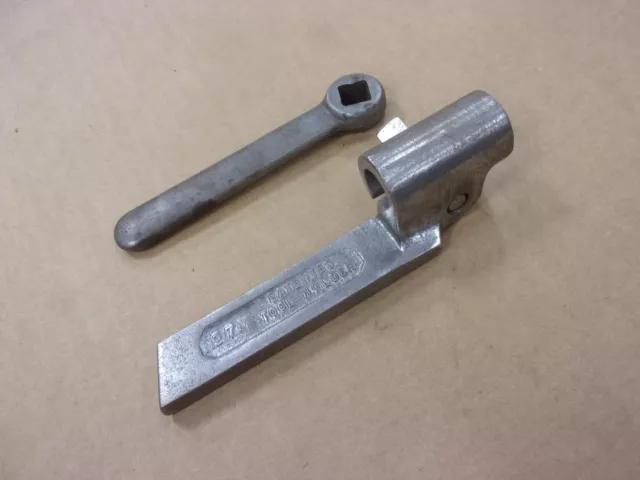 Vtg Armstrong Metal Lathe Rocker Boring Bar Tool Post Bit Holder No. 7 Machinist Vtg Armstrong Metal Lathe Rocker Boring Bar Tool Post Bit Holder No. 7 Machinist