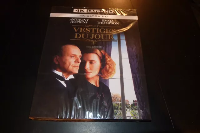 BLU-RAY 4K neuf "LES VESTIGES DU JOUR" Anthony HOPKINS, Emma THOMPSON