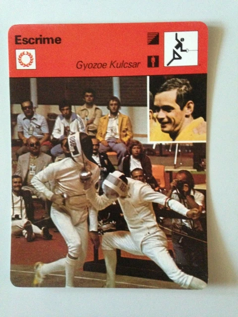 CARTE 1ER JOUR Soie 1981 Championnat du Monde d'Escrime EUR 3,50