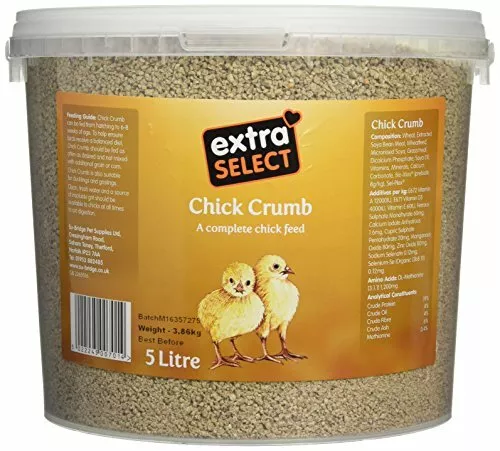 Extra Select Chick Crumbs Bucket, 5 Litre