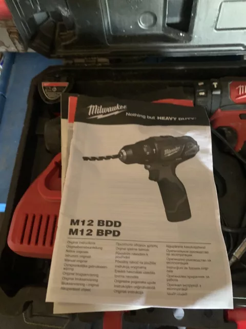 Milwaukee M12 BPD-202C Trapano a martello senza fili 12 V