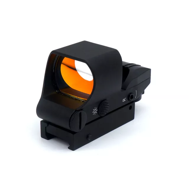 Rail Tactical Red Dot Sight 20mm Holographic Reflex Scope 1000M Hunting Rifle