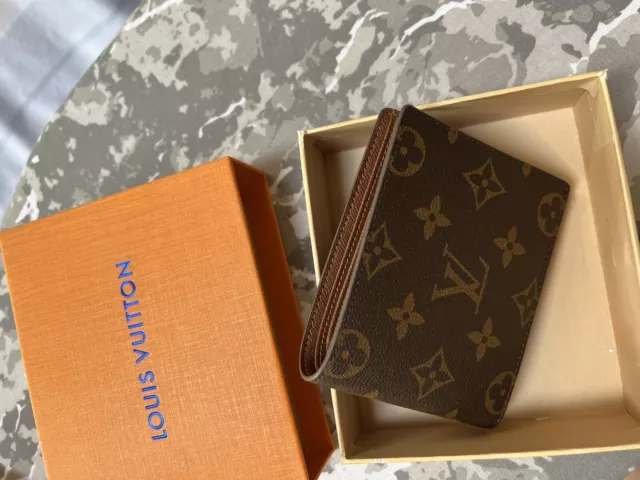 SoleM8 - Louis Vuitton Virgil Abloh 'Monogram Pacific Taiga Blue' Bi-Fold  Cardholder Lightly Used now available exclusively @solem8.inc 💙💙💙💙  #solem8inc