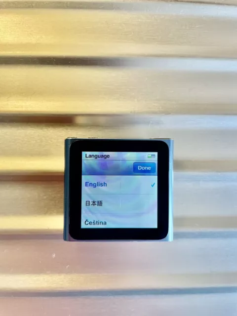 Apple iPod Nano 6.Gen 8GB  Blau