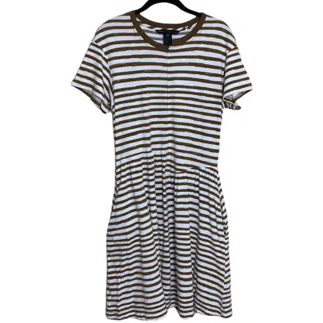 Marc by Marc Jacobs striped cotton t shirt dress size Medium