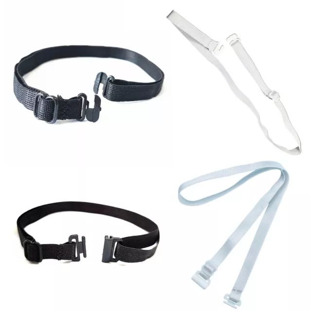 Bowknot Necktie Adjustment Extension Straps DIY Accessories with Clips 10Pcs