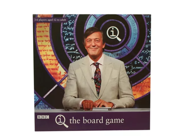 QI The Board Game IQ Trivia Stephen Fry BBC Vintage Questions Quiz Jeux Dés