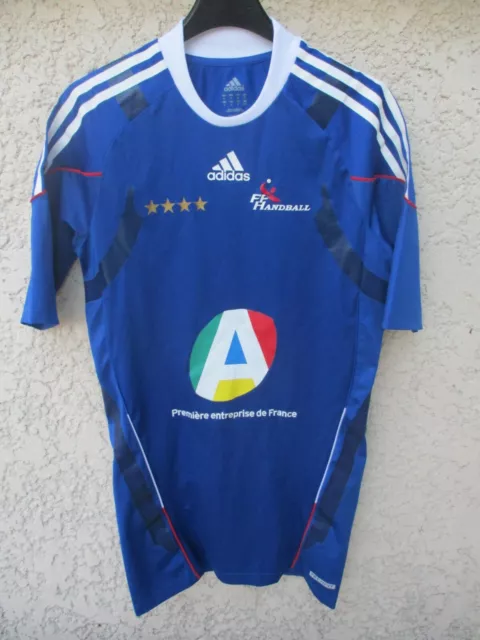 Maillot handball EQUIPE de FRANCE TECHFIT pro ADIDAS shirt jersey M THEO