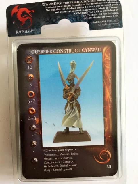 Confrontation – Cynwall Synchronime – Rackham, Figurine Neuve