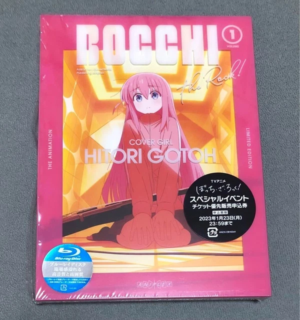 BOCCHI THE ROCK! Vol 1 Blu-ray Soundtrack CD Booklet 1st Limited Edition Aniplex