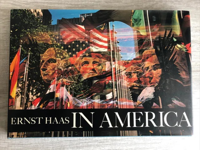 Ernst HAAS / IN AMERICA 1st Edition (Hardcover, 1975) SIGNED