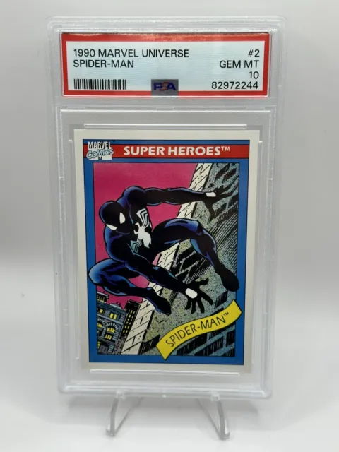 1990 Impel Marvel Universe - Spider-Man #2 - PSA 10 - GEM MINT
