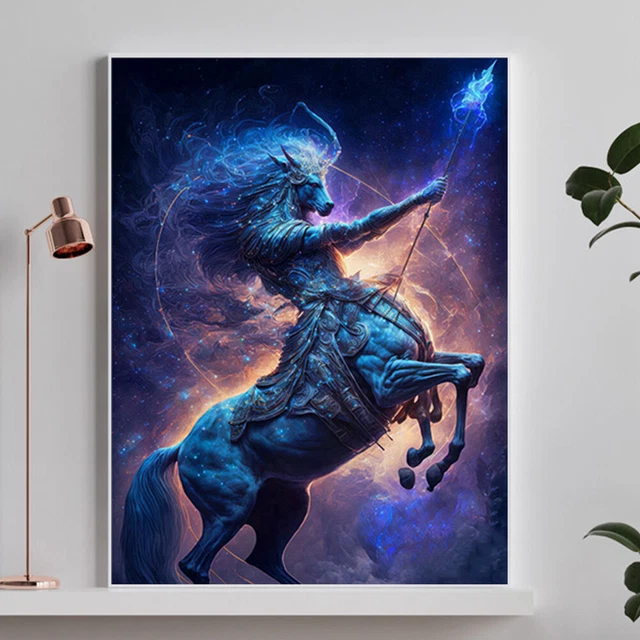 5D DIY Full Round Drill Diamond Painting The Zodiac Kit Art Home Decor (sz3722) 2