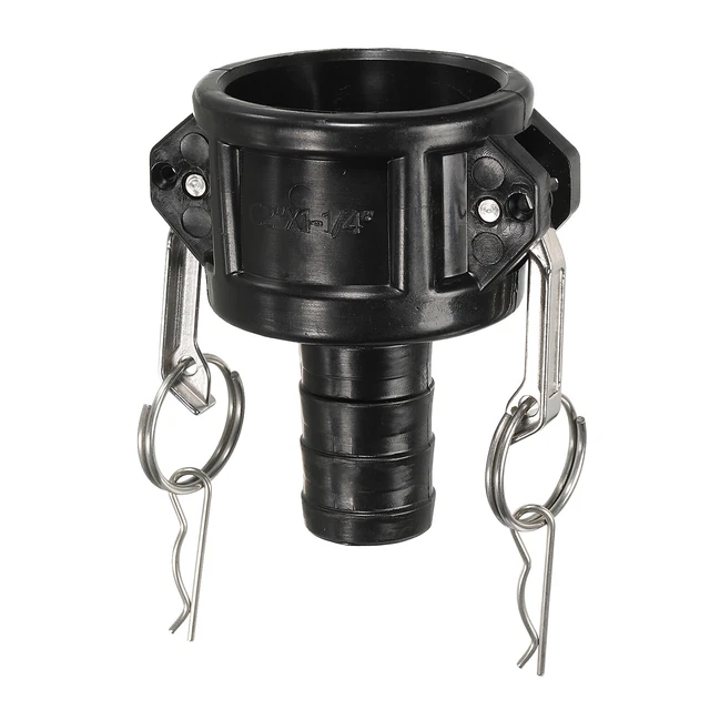 Adaptateur IBC 2Pcs - 2 Raccords Cam Lock Vers Filetage Mâle 3/4" Pour Vidange