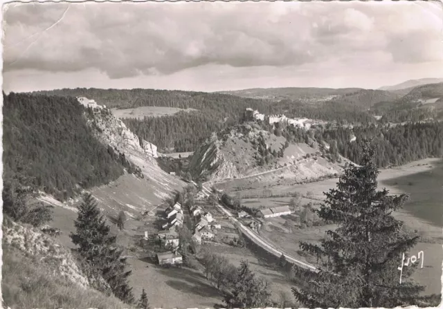 La CLUSE et MIJOUX 25 Les Forts vus du Fer à Cheval CPSM uncirculated circa 1950