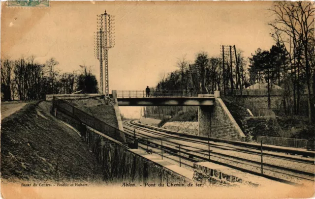 CPA Ablon - Pont du Chemin de Fer (275440)