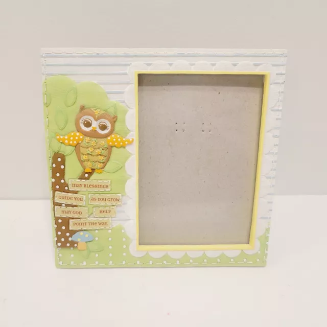 Kids Toddler Infant Nursery Decor Owl Blessing Photo Picture Frame by Roman