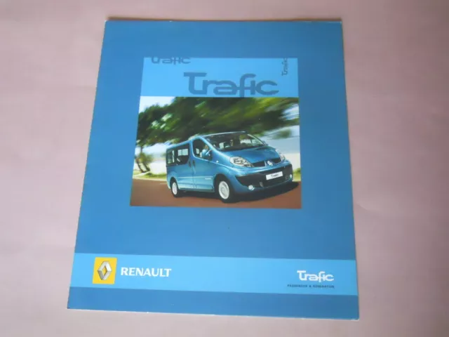 RENAULT TRAFIC Génération brochure catalogue documentation prospectus éd. 2006