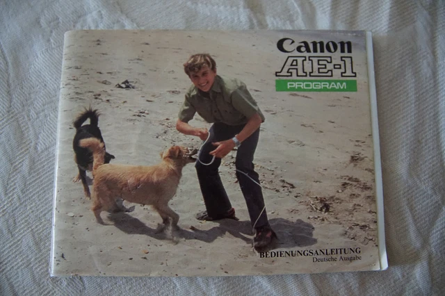 Mode d'emploi pour CANON AE1 Program en allemand - Deutsches Handbuch