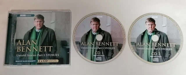 AUDIO BOOK - Alan Bennett Untold Stories Part 1 Stories X 2 CD Audio Book