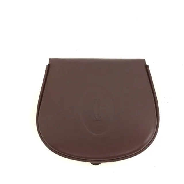 Must De Cartier  Leather Coin purse Wallet /5L0786