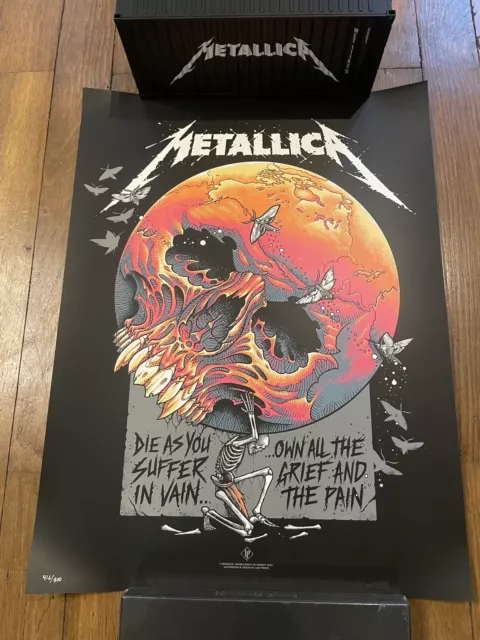 Metallica Poster Atlas Rise ! 2023