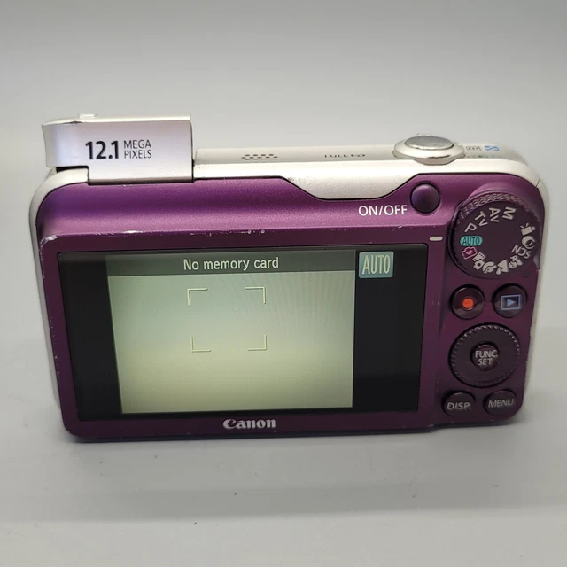 Canon PowerShot SX220 HS 12,1 megapixel fotocamera digitale compatta viola testata 8