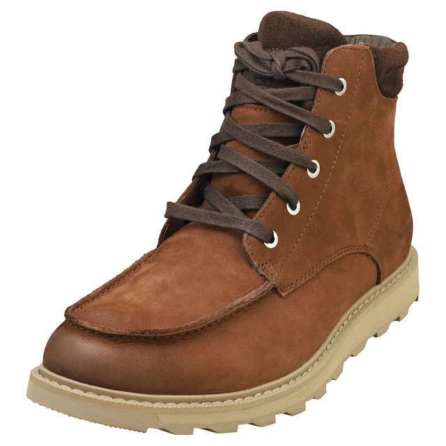SOREL MADSON II Moc Toe Waterproof Mens Casual Boots in Tabacco 10 UK