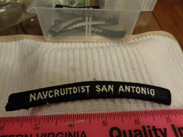 NAVCRUITDIST SAN ANTONIO Navy Tab (DRAW#AK)