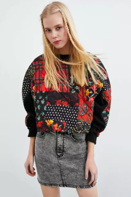 Jupe patchwork zara online