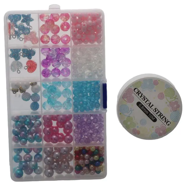 Acrylique Bijoux Coloré Petites perles L'amitié  Pour la fabrication de bijoux
