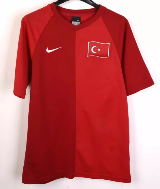 Turquía Nacional Equipo de Fútbol Camisa 2006 2007 Hogar XS Hombre Camiseta Nike