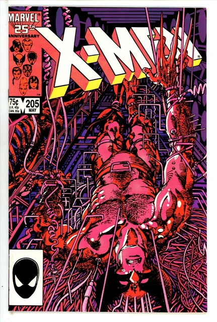 The Uncanny X-Men Vol 1 #205 Marvel VF/NM (1986)