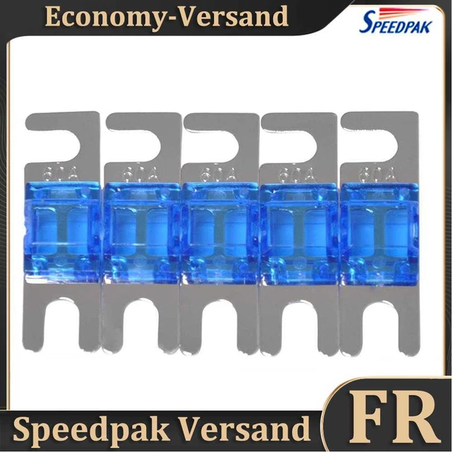 5pcs AFS Mini ANL Fuses 32V 30/40/60/80/100A for Car Stereo Audio (Blue 60 A) Ho