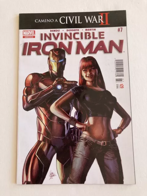 Invincible Iron Man #7 Marvel 1st App Riri Williams INTERNATIONAL Mexican