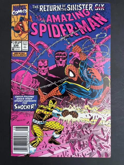 Amazing Spider-Man #335 - Shocker Marvel Comics NM