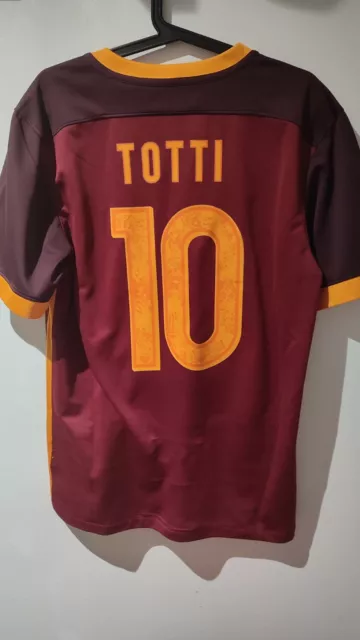 Maillot Maglia Jersey Camiseta Nike Home As Roma 2015-2016 Totti