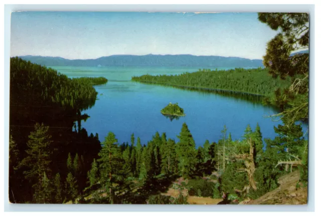 c1960s Lake Tahoe California CA Union Oil Company's Unposted Postcard