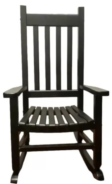 ROCKING CHAIR BLACK Wood Garden Treasures Children s 1099803