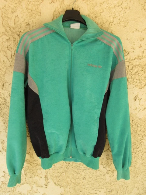 Post impresionismo bestia transatlántico VESTE ADIDAS CHALLENGER vintage vert Ventex jacket années 80 giacca felpa  174 M EUR 33,07 - PicClick FR