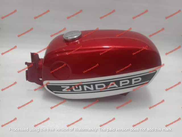 Fit For Zündapp 517 KS 50 Cross C50 Sport GTS 50 Cherry & White Gas Tank 1975