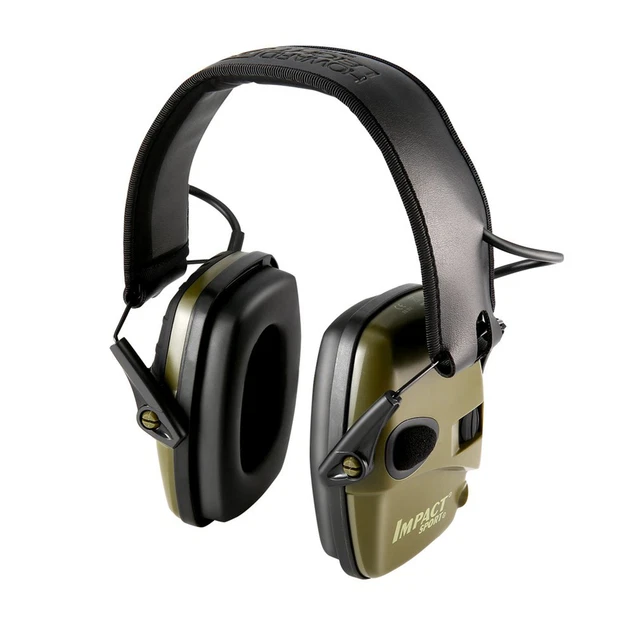 Shooting Tactical Ear Defenders Safety Earmuffs Noise Canceling Thin Foldable He