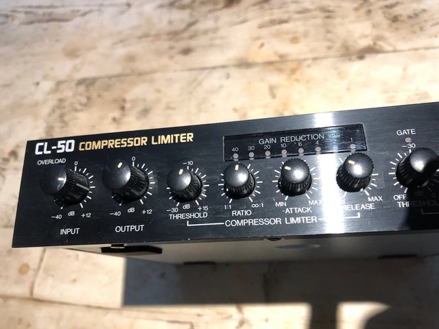 Half Rack Compressor Cheap RARE VINTAGE BOSS Pro CL-50 Compressor Limiter Half Rack Guitar Effect ...