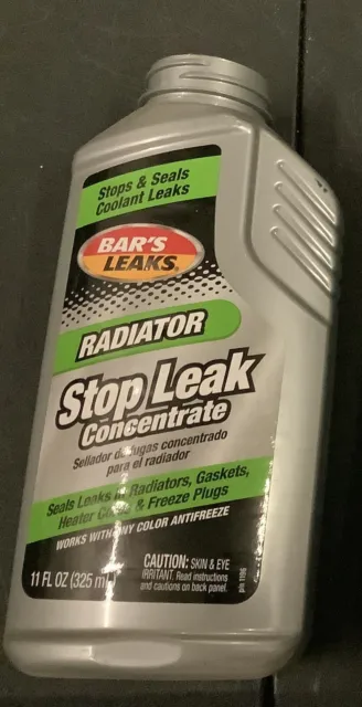 🔥$1 OFF SALE🔥Bar's Leaks  Radiator Stop Leak 11 oz. Seals leaks Easy to use