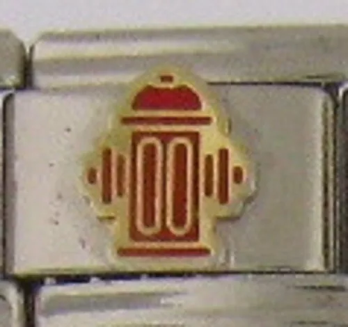 Fire Hydrant Style 20 Wholesale Italian Charm 9Mm K20