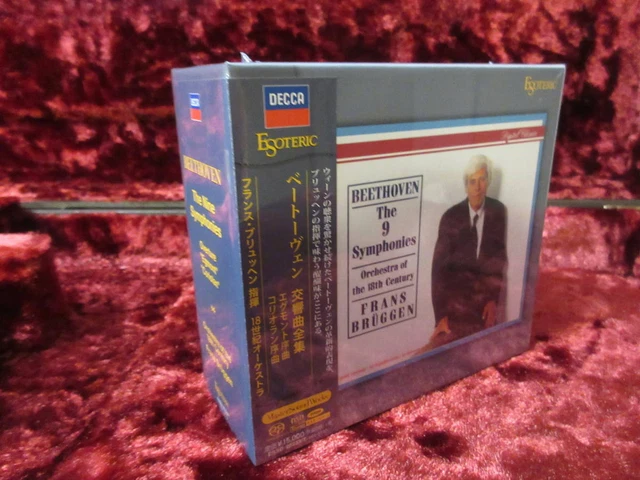 Esoteric Sacd Essd 90233/37 Discs Beethoven The Complete Symphonies Conducted By