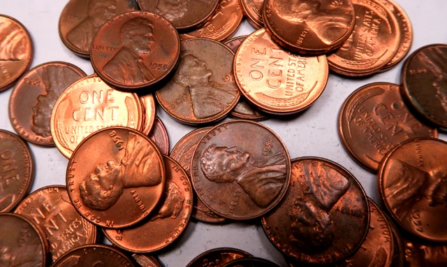 AU-BU Lincoln Wheat Penny Cent Roll ~ Mixed 1930's-1950's ~ 50 Coins + BONUS 4