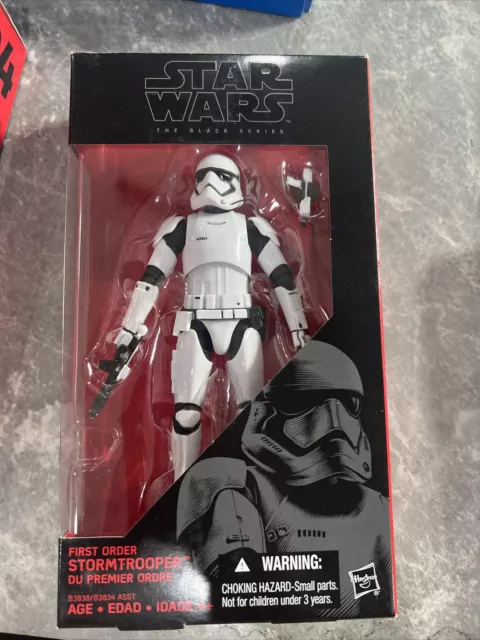 Hasbro Star Wars Black Series The Force Awakens 6" #04 First Order Stormtrooper