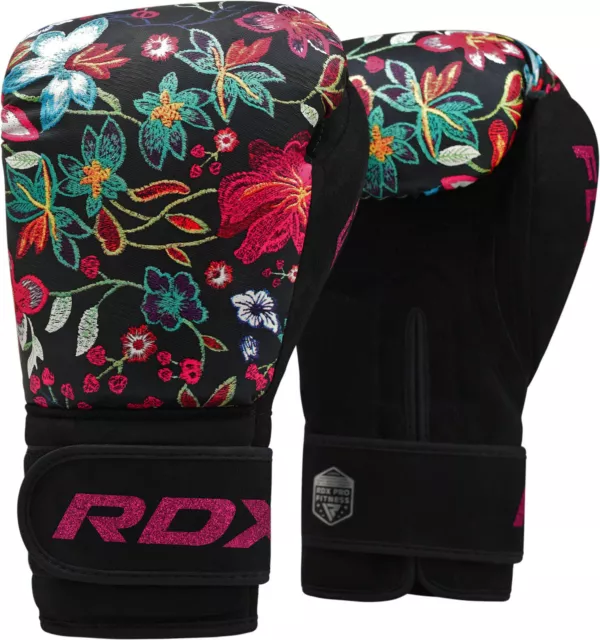 Women Boxing Gloves by RDX, Muay Thai, MMA Gloves,Kickboxing Gloves, Thai Boxing