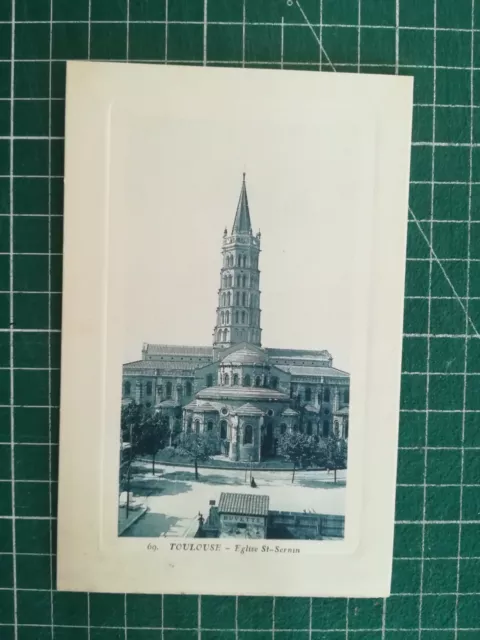 TL081 CPA Tbe Circa 1900 - Toulouse - Church Saint Cernin - Buvette